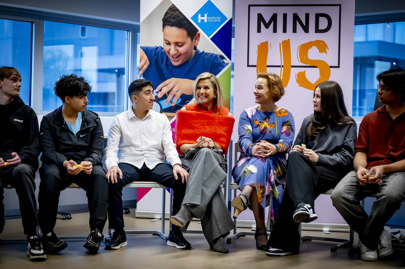 Koningin Máxima bezoekt gemeente Haarlem in het kader van het Leading Locals netwerk van MIND Us