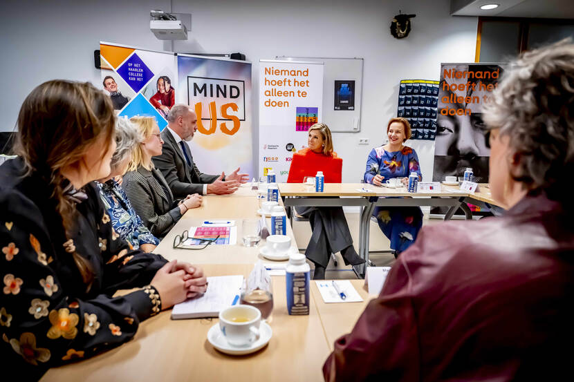 Koningin Máxima bezoekt gemeente Haarlem in het kader van het Leading Locals netwerk van MIND Us