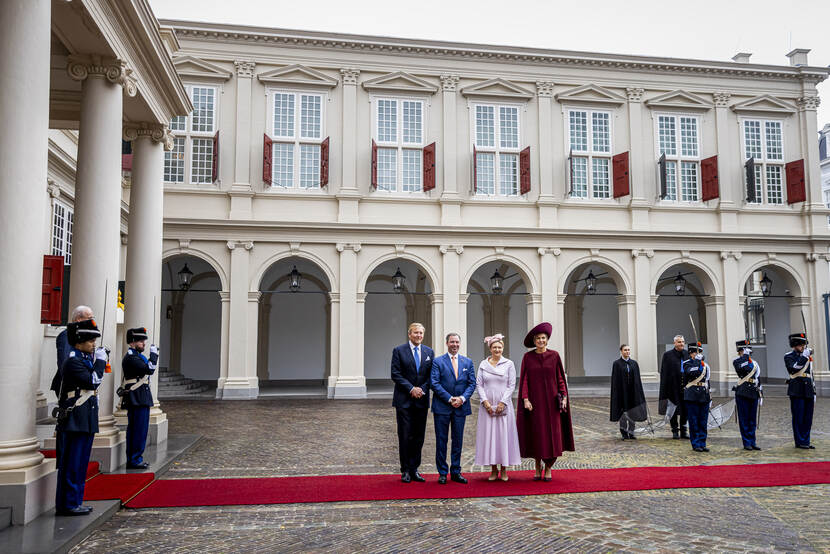 Groothertog en Groothertogin van Luxemburg bezoeken Nederland