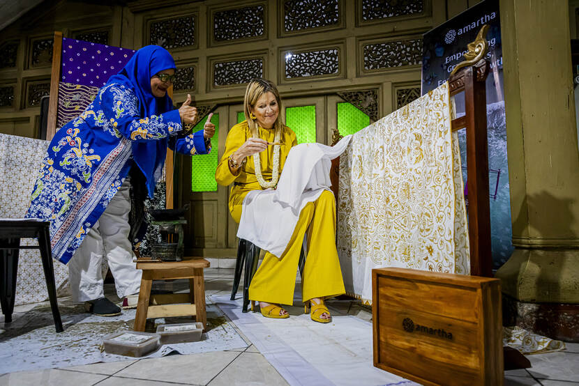 Koningin Máxima UNSGSA bezoekt Indonesië