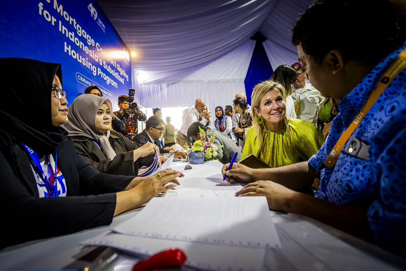 Koningin Máxima UNSGSA bezoekt Indonesië