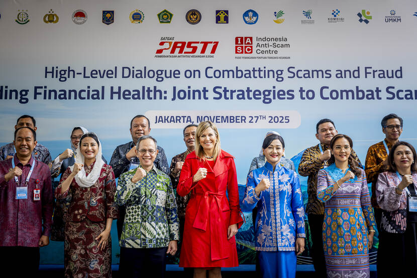 Koningin Máxima UNSGSA bezoekt Indonesië