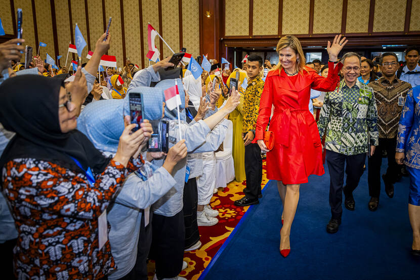 Koningin Máxima UNSGSA bezoekt Indonesië