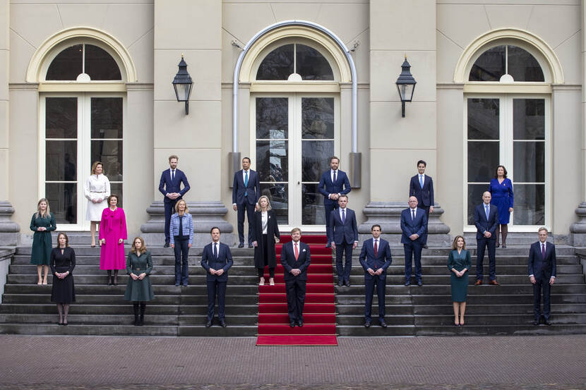 Koning Willem-Alexander en Kabinet Rutte IV
