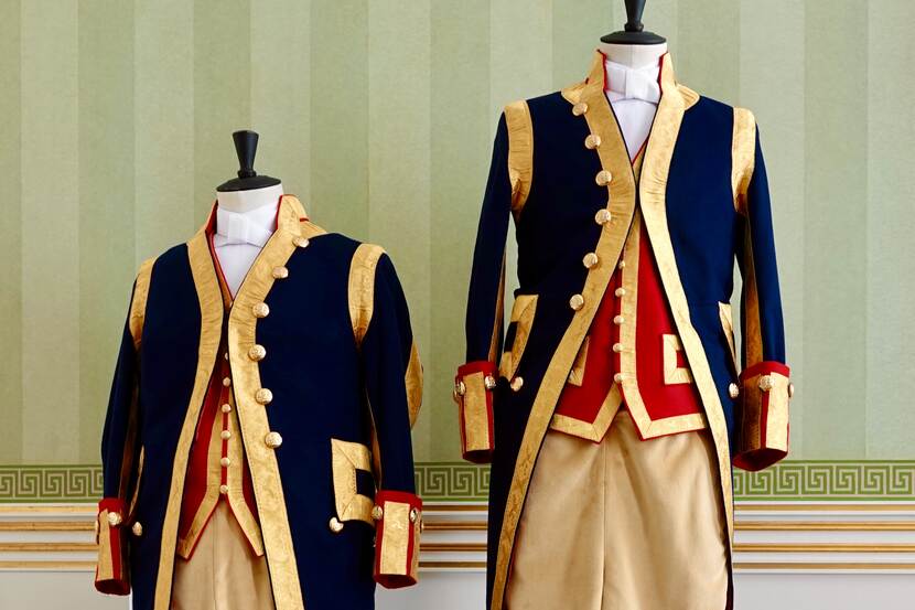 Gala-uniformen van de Dienst van het Koninklijk Huis