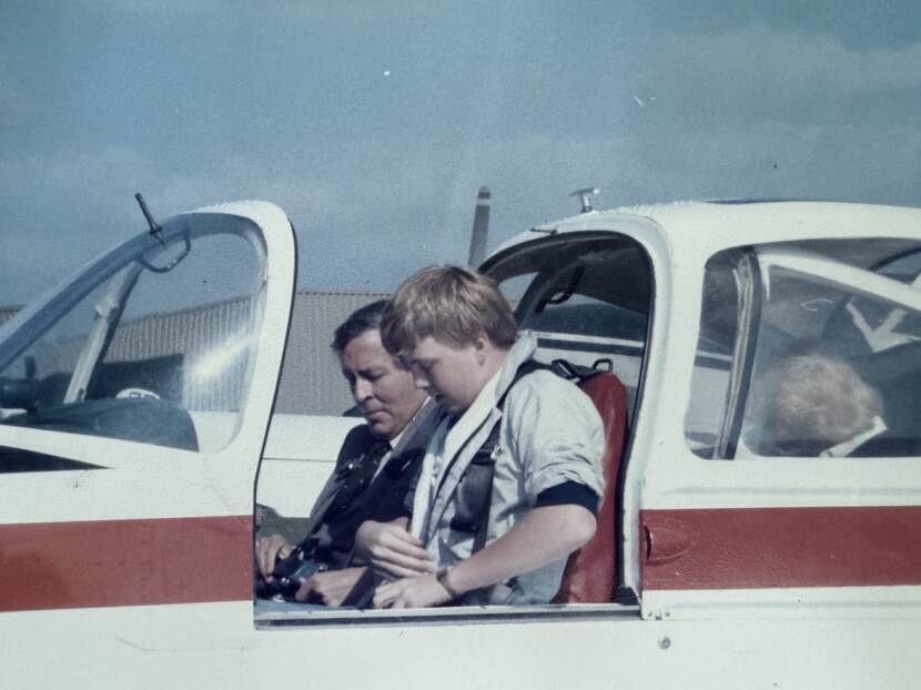 Eerste vlucht Prins van Oranje