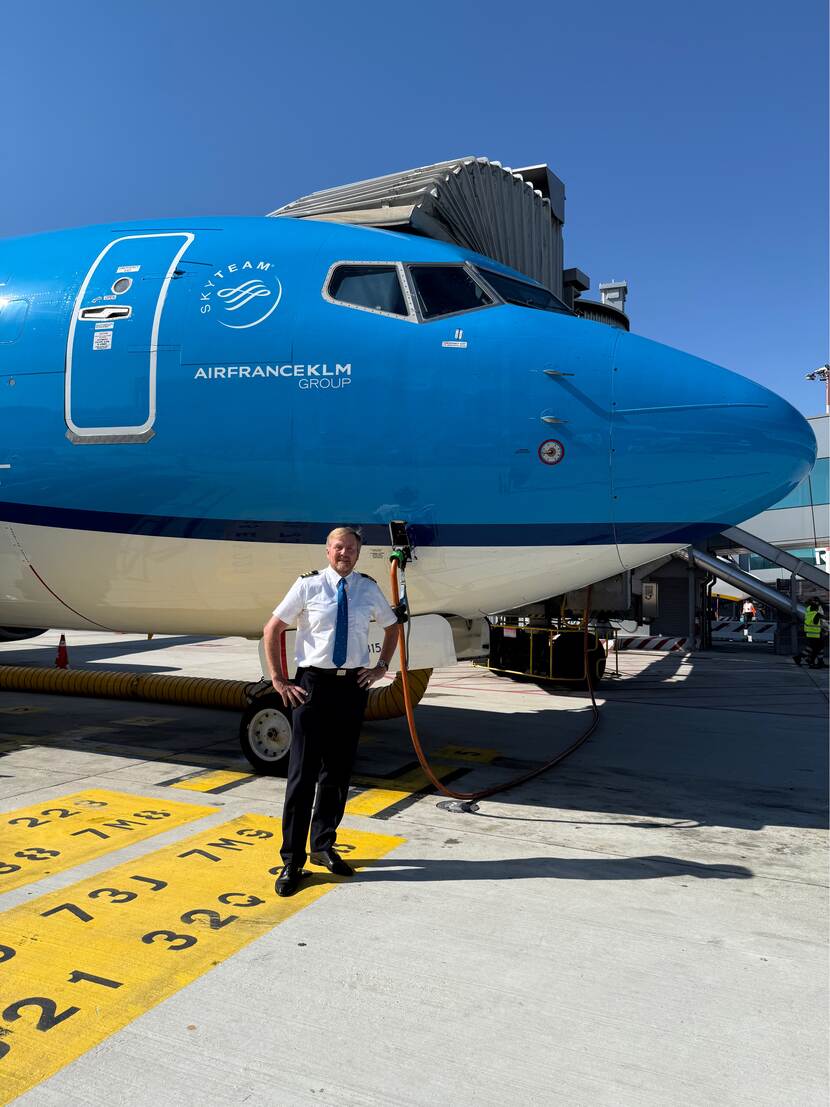 Koning Willem-Alexander 40 jaar vliegbrevet