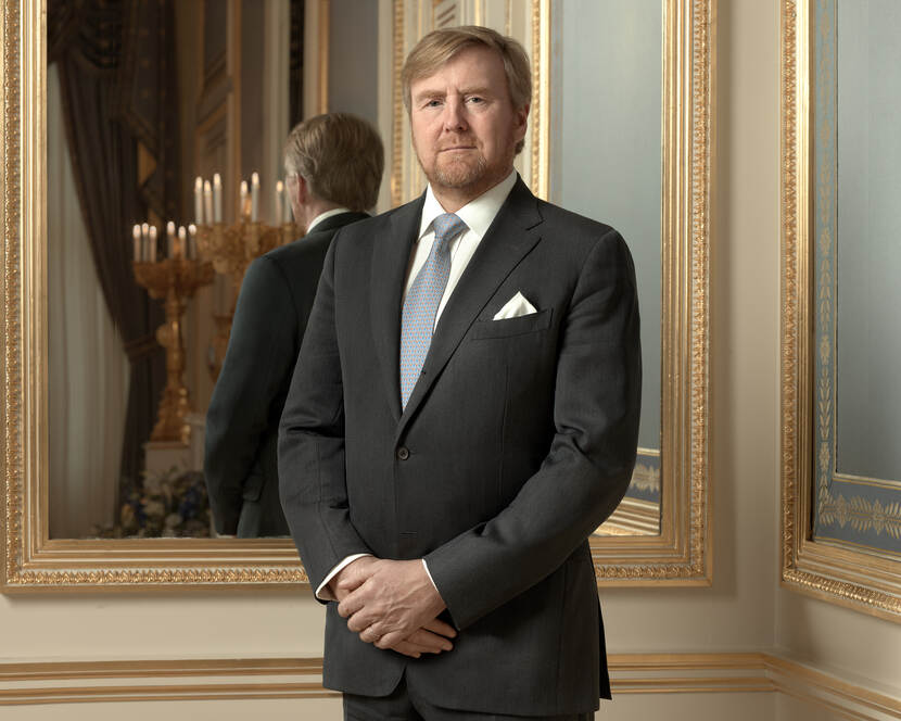 Soloportret Koning Willem-Alexander