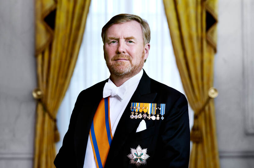 Staatsiefoto Koning Willem-Alexander 2023