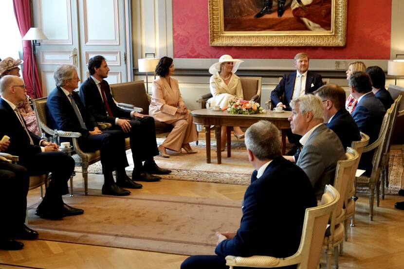 Federaal Parlement staatsbezoek België Koning Willem-Alexander en Koningin Máxima