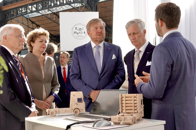 Koning Willem-Alexander bij Climate Tech Forum