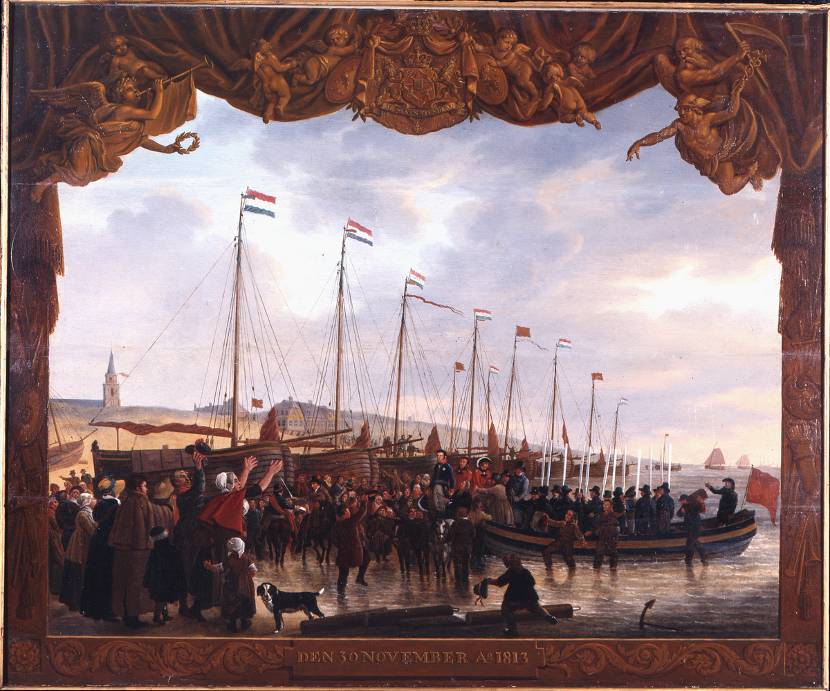 Landing in Scheveningen, 30 november 1813